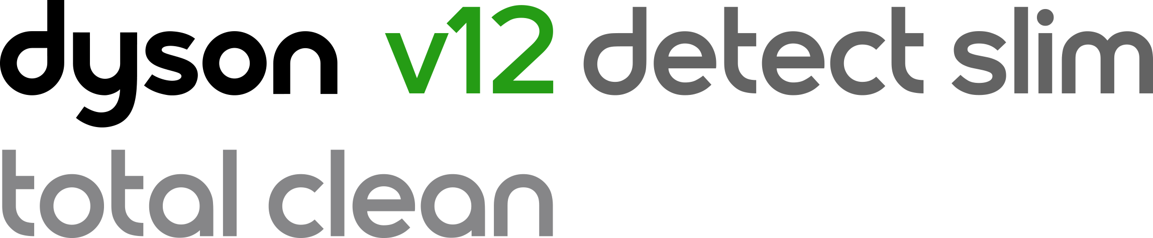 Dyson V12 Detect Slim™ Total Clean logo