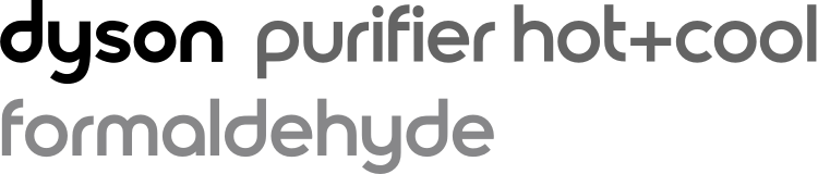 Logo du Dyson Purifier Hot+Cool Formaldehyde