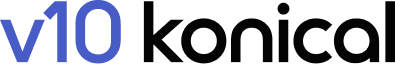 Logo van de Dyson V10 Konical.