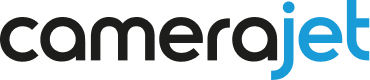 Logo van de Dyson CameraJet.